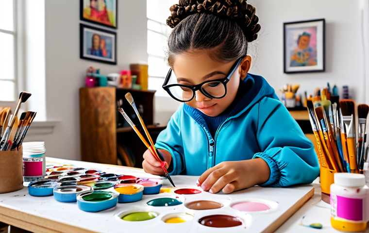 **

"A professional artist in a brightly lit studio, carefully painting intricate details on a customized LOL Surprise doll. She wears a smock and glasses, fully clothed, appropriate attire. The workspace is filled with paintbrushes, acrylic paints, and various crafting materials. safe for work, perfect anatomy, natural proportions, professional, family-friendly."

**